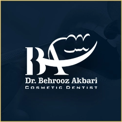 طراحی لوگو دندانپزشکی دکتر بهروز اکبری